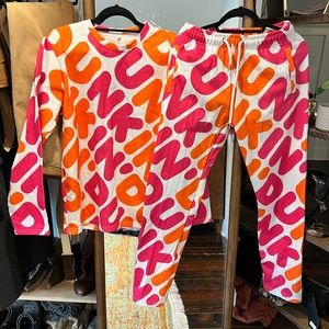 Matching set Dunkin Donuts sweat suit